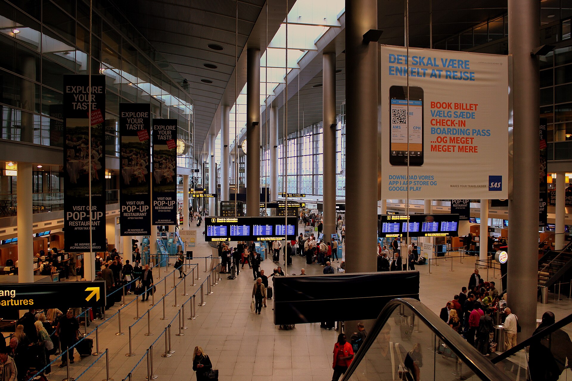 Airport jobs in Denmark — real workplace scene