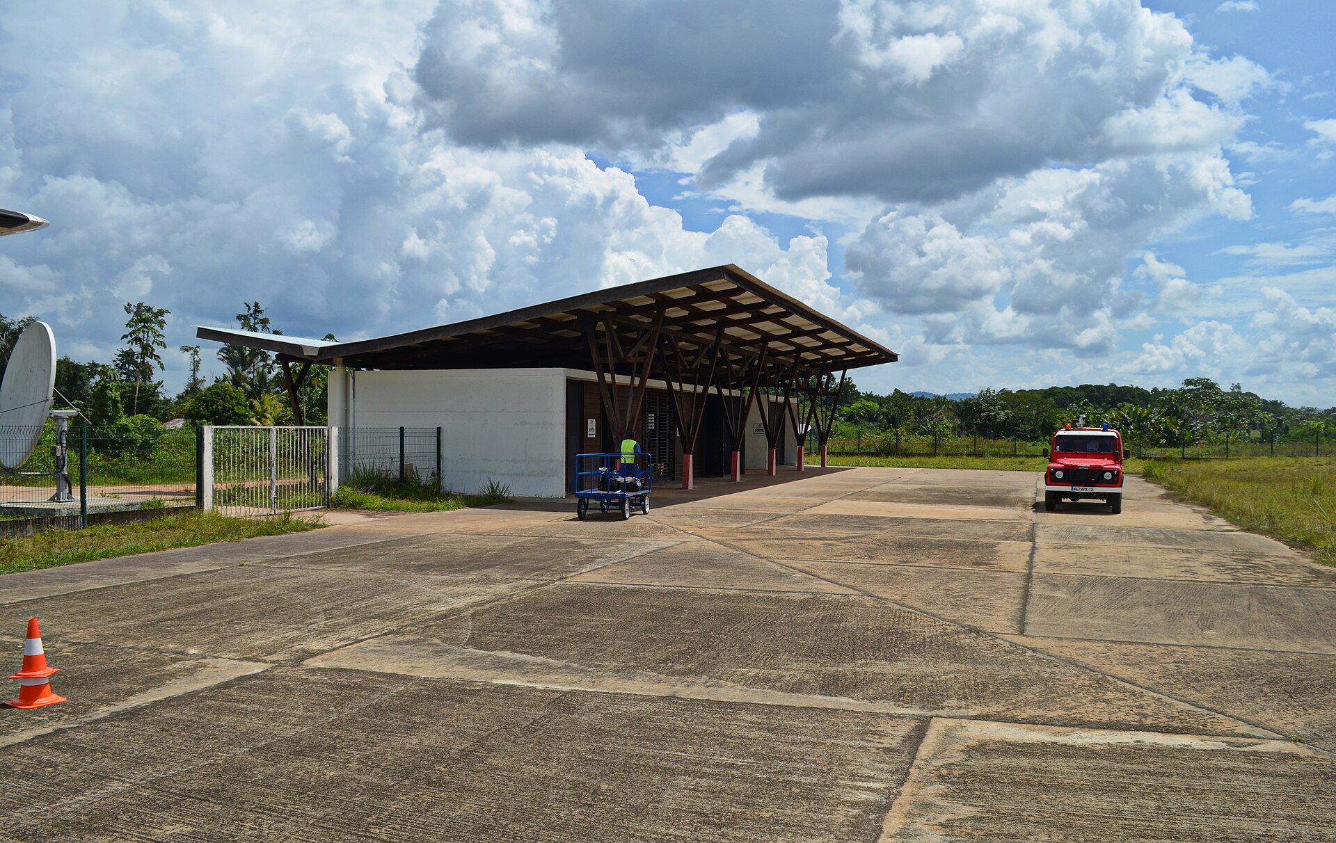Airport jobs in French Guiana — real workplace scene