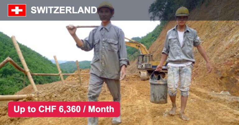 Road Construction Jobs in Switzerland – Salary, Benefits & Eligibility – Apply For Latest Vacancies