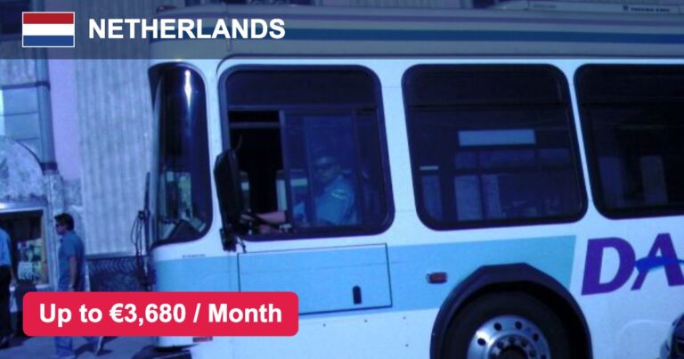Bus Driver Jobs in Netherlands – Salary, Benefits & Eligibility – Apply For Latest Vacancies