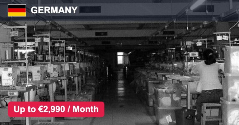 Textile Industry Jobs in Germany – Salary, Benefits & Eligibility – Apply For Latest Vacancies