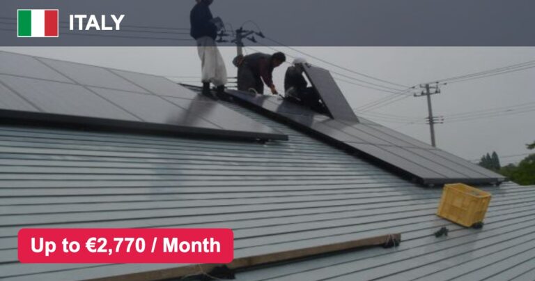 Solar Panel Installation Jobs in Italy – Salary, Benefits & Eligibility – Apply For Latest Vacancies
