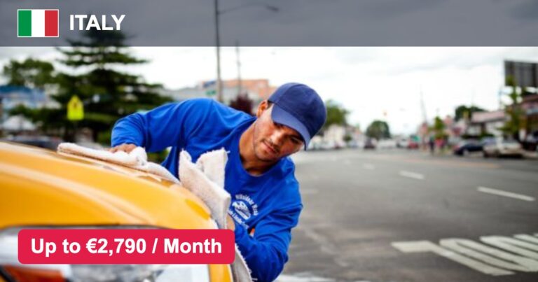 Car Wash Jobs in Italy – Salary, Benefits & Eligibility – Apply For Latest Vacancies
